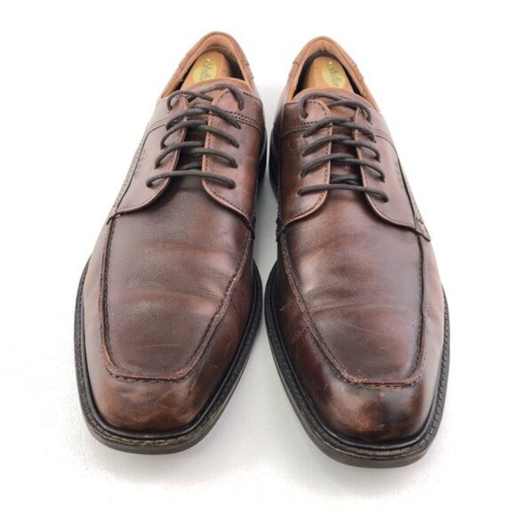 Ecco Brown Leather Moc Toe Oxfords EUR 47 main image 10
